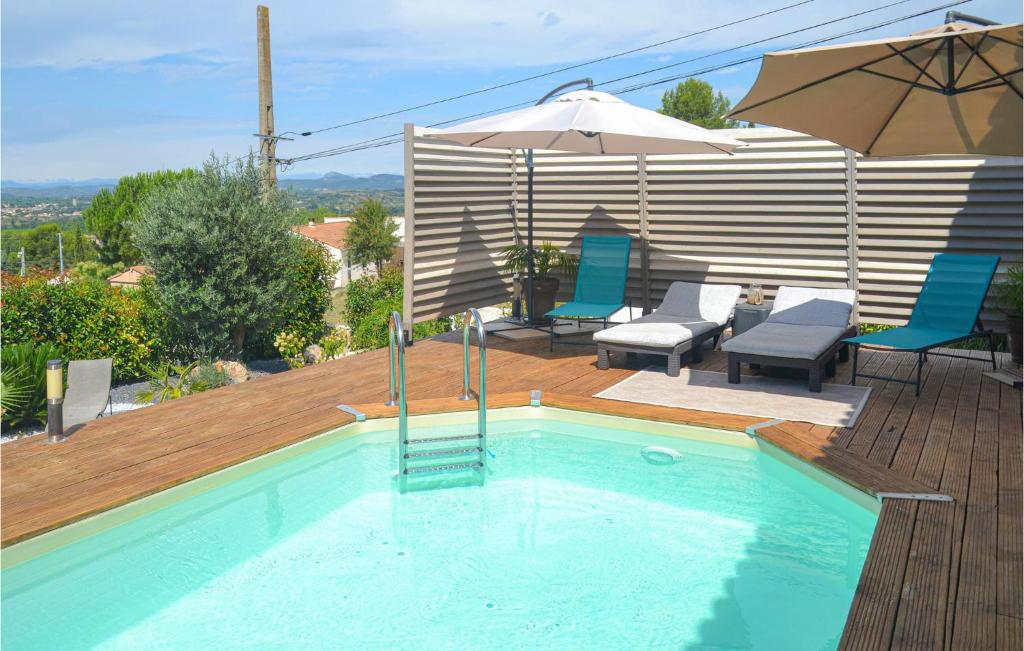 Maison de vacances Nice home in Campagnan with WiFi, Private swimming pool and Outdoor swimming pool  34230 Campagnan