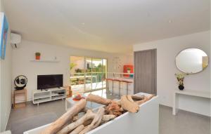 Nice home in Cervione with 3 Bedrooms, Outdoor swimming pool and WiFi