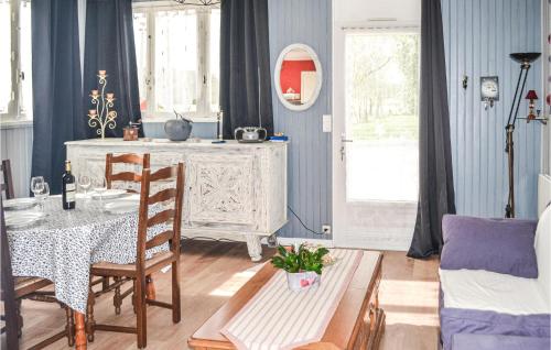 Nice home in Chapdeuil with WiFi and 2 Bedrooms