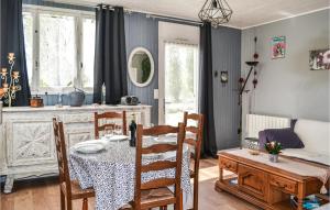 Nice home in Chapdeuil with WiFi and 2 Bedrooms