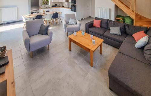 Nice home in Hirel with WiFi and 4 Bedrooms