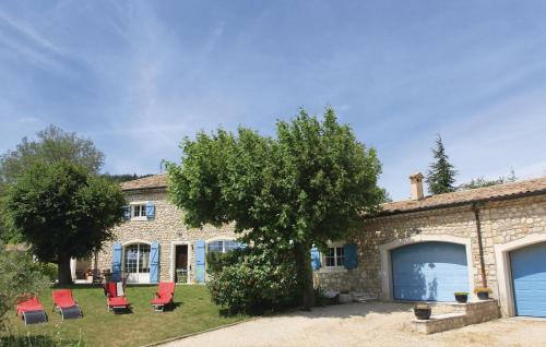 Nice home in Malataverne with 4 Bedrooms, WiFi and Private swimming pool