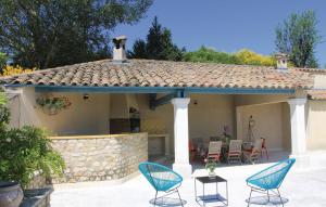 Nice home in Malataverne with 4 Bedrooms, WiFi and Private swimming pool