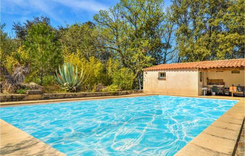 Nice home in Montignargues with Outdoor swimming pool, WiFi and 4 Bedrooms