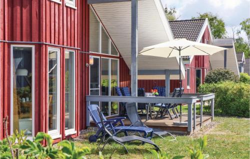 Nice home in Rechlin with 3 Bedrooms, Sauna and WiFi