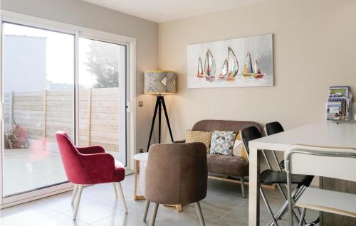 Nice home in Saint Germain sur Ay with 2 Bedrooms and WiFi