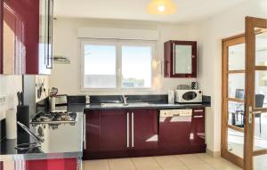 Nice home in Saint-Germain-sur-Ay with 3 Bedrooms and WiFi