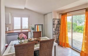 Nice home in Saint Hilaire de Riez with 1 Bedrooms and WiFi