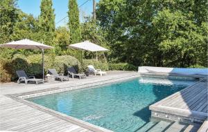 Nice home in Sembas with 1 Bedrooms and Outdoor swimming pool