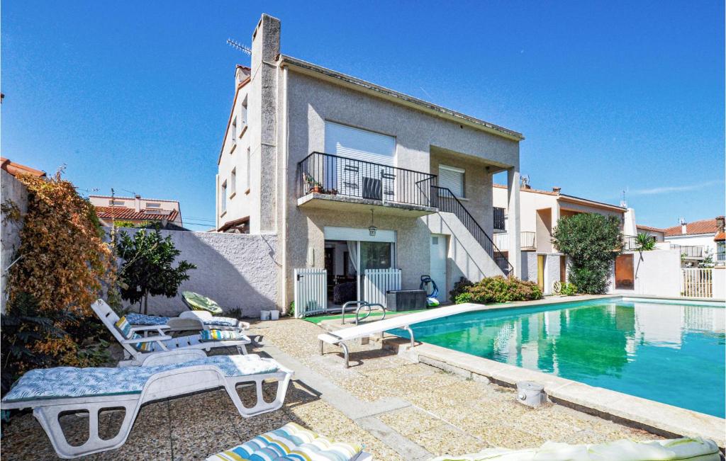 Nice home in Sorede with Outdoor swimming pool, 3 Bedrooms and WiFi , 66690 Sorède