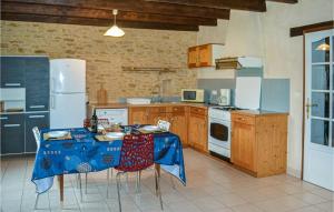 Nice home in St Chamassy with 1 Bedrooms