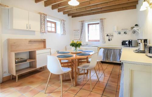 Nice home in St, Pierre Langers with 2 Bedrooms and WiFi