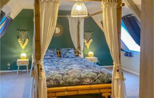 Nice home in St, Pierre Langers with 2 Bedrooms and WiFi