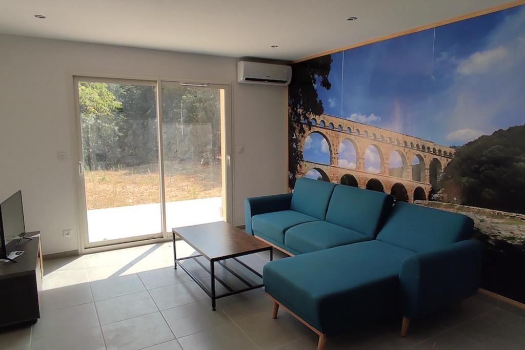 Maison de vacances Nice New House With Terrace And Garden 10 Route d'Uzès 30210 Castillon-du-Gard