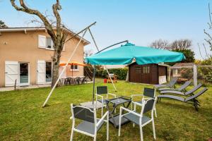 Maison de vacances NOUVEAU maison avec jardin 10 couchages dans quartier calme des Liserons, 16 33510 Andernos-les-Bains Aquitaine