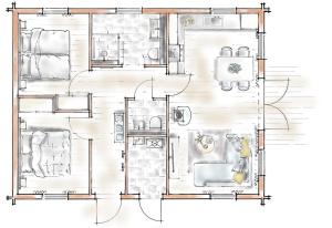 Maison de vacances Ökologisches Holzblock-Ferienhaus 150 im Lauterdörfle zu vermieten - Neubau 150 Lauterdörfle 72534 Hayingen Bade-Wurtemberg