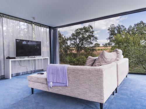 One bedroom property with lake view shared pool and enclosed garden at Montemor o Novo