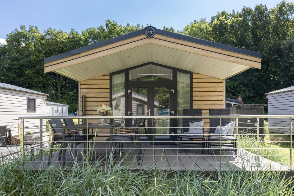 Maison de vacances OstseeCamp Lübecker Bucht Ferienhaus Strandläufer Bormwiese  1 23683 Haffkrug