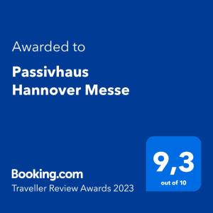 Maison de vacances Passivhaus Hannover Messe 21 Feldbuschwende 30539 Hanovre Basse-Saxe