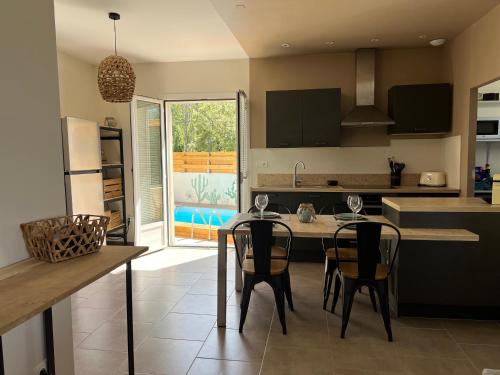 Patrimonio, maison cosy avec piscine privée