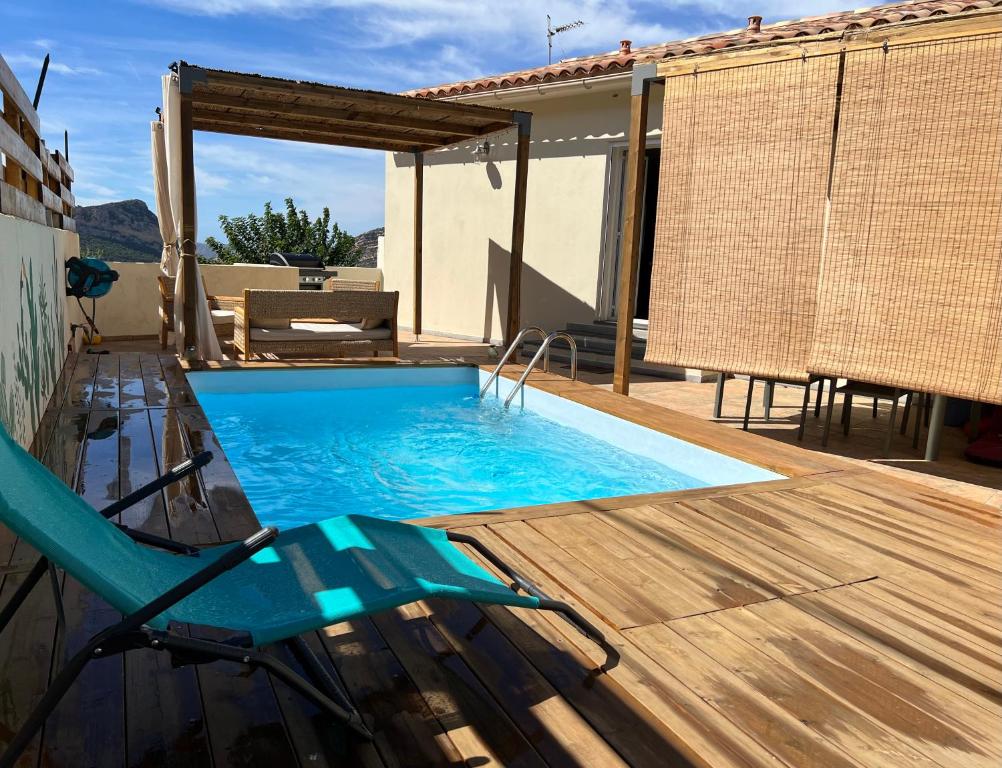 Maison de vacances Patrimonio, maison cosy avec piscine privée Patrimonio 20253 Patrimonio