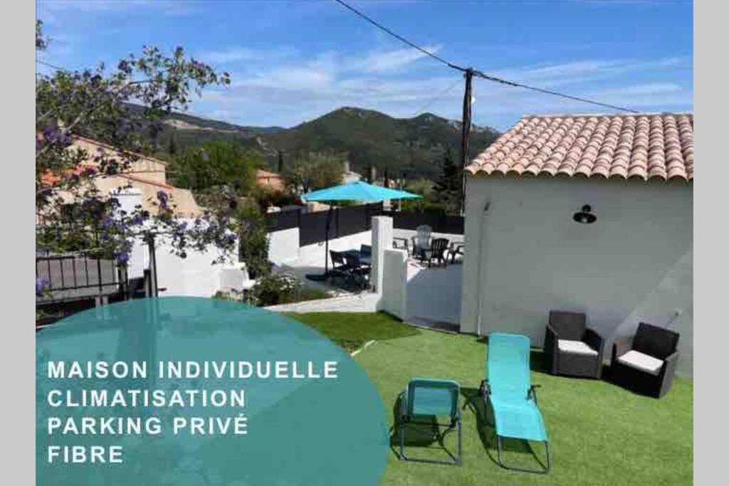 Petite maison de charme avec terrasse et piscine