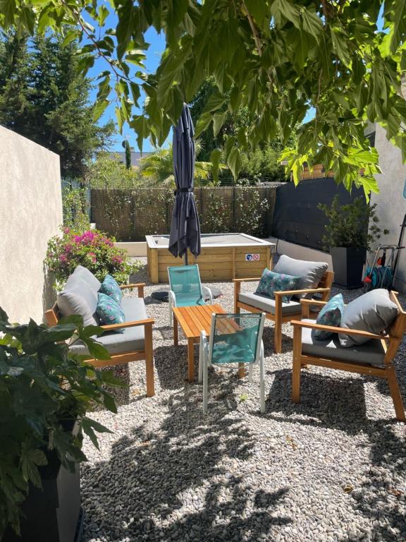 Maison de vacances Petite Villa Familiale dans quartier résidentiel - Villa les Muriers 1047 Chemin des Terriers 06600 Antibes