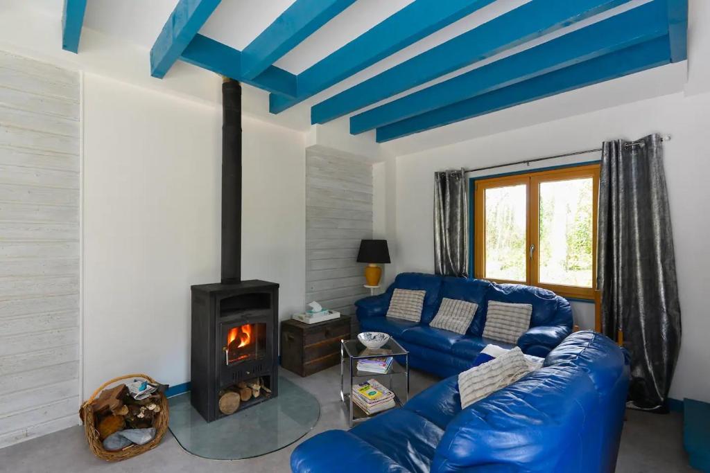 Maison de vacances Plage 500m écrin de verdure sauna au bord GR34 KERGLOUANOU 14 impasse Moulin Jaouen 29350 Moëlan-sur-Mer