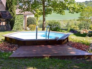Pleasant cottage with pool large garden and beautiful view