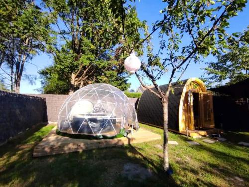 Propriete d'une chambre avec jacuzzi jardin clos et wifi a Pruniers en Sologne