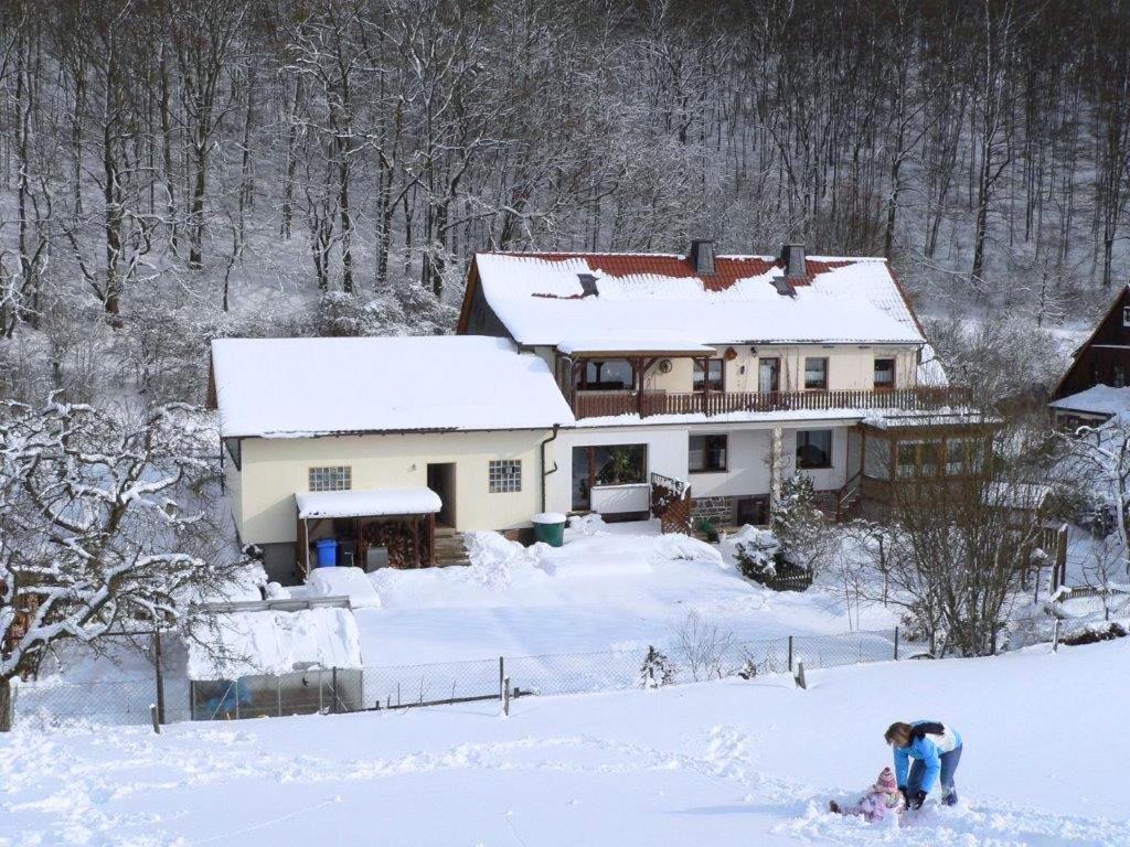 Quietly located holiday home with terrace at the edge of the forest , 34497 Korbach