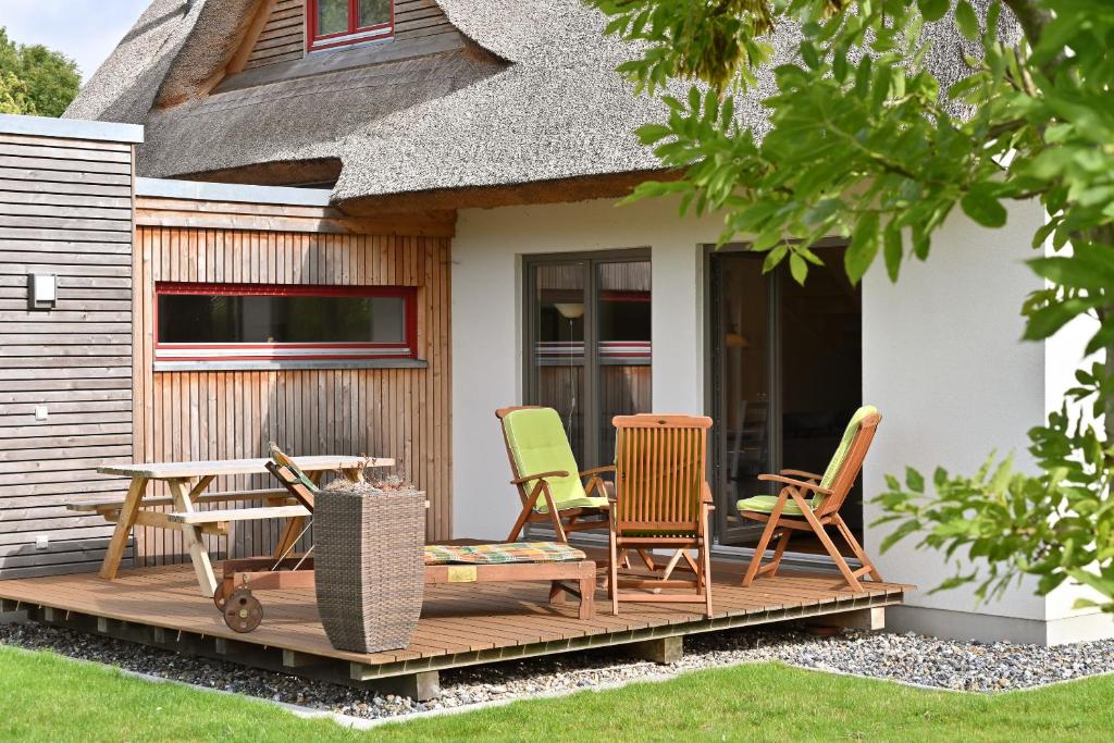 Maison de vacances Reetdachhaus \ Mullerweg 13 18556 Wiek auf Rügen