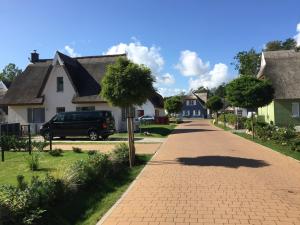 Reethaus Seeadler mit Sauna, Terrasse, Garten