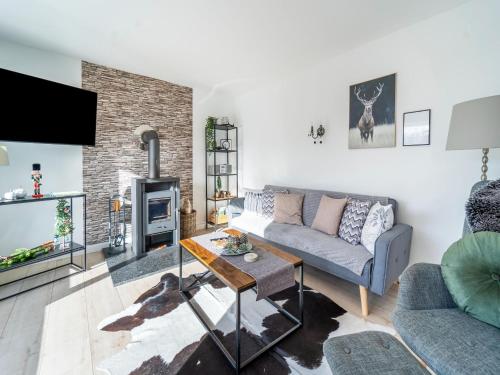 Refurbished holiday home in Suhl with a large terrace