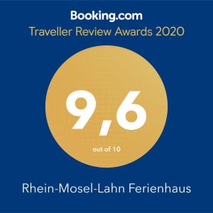 Rhein-Mosel-Lahn Ferienhaus Ferienwohnung