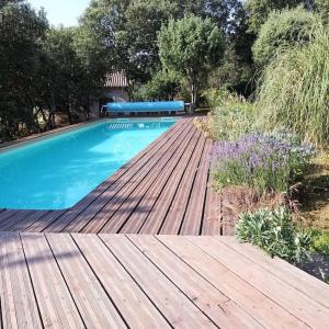 Maison de vacances Roulotte avec piscine en Cévennes 71 Les Yssarts 30360 Monteils Languedoc-Roussillon