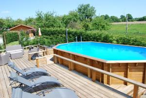 Maison de vacances Rustic and spacious converted Barn Les Basses Beaulinges, Chalandrey 50540 Isigny-le-Buat Normandie