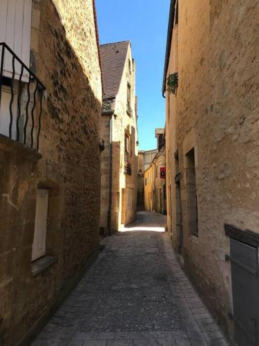 Sarlat centre historique. Maison de ville
