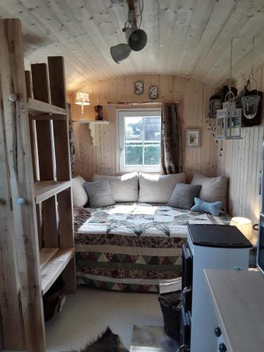 Schäferwagen auf'm Minibauernhof in Munster
