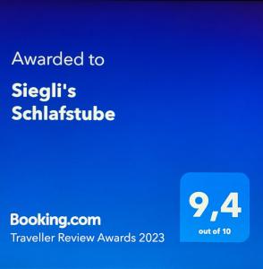 Siegli's Schlafstube
