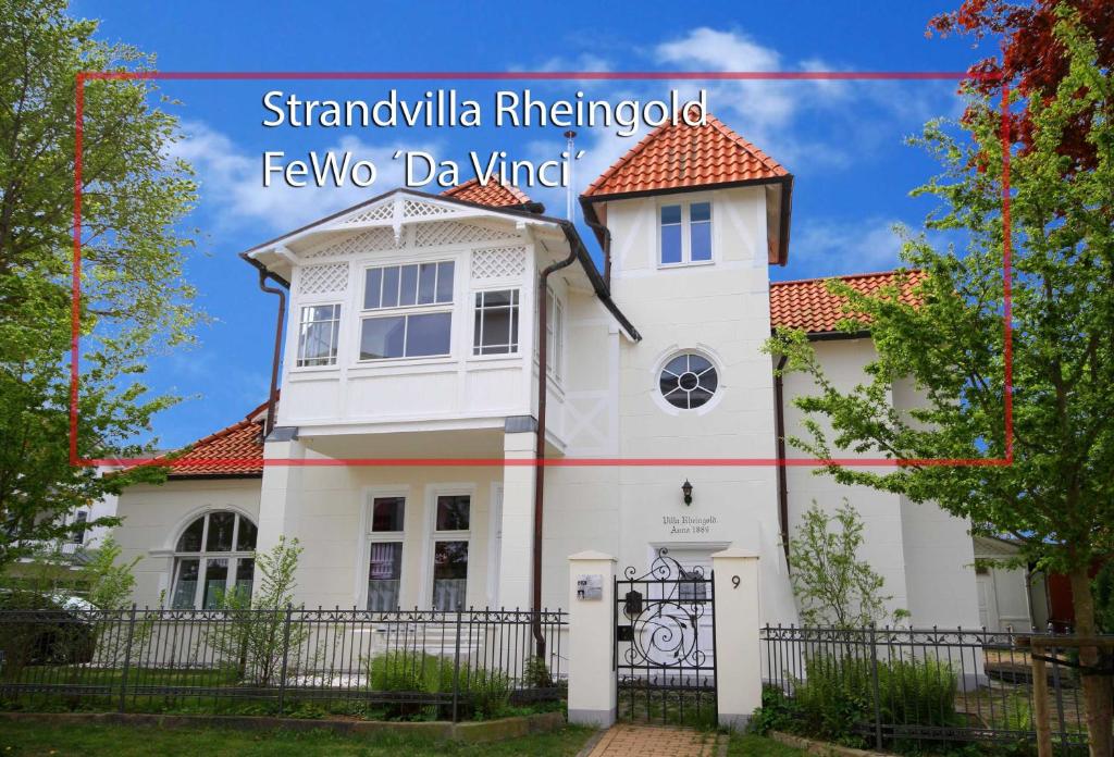 Strandvilla Rheingold - Ferienwohnung Da Vinci Waldstrasse 9b, Gebaude 1, oben, 18586 Göhren