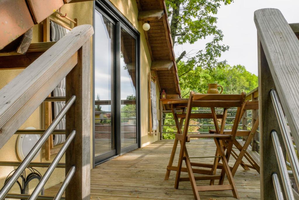 Studio cosy perché dans les arbres au coeur du Périgord proche Sarlat Lieu dit Marot, 24220 Castels