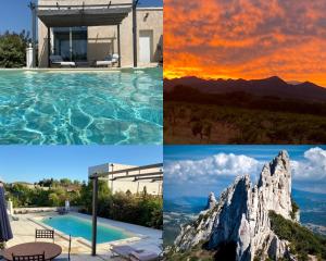 Studio indépendant au pied des dentelles de Montmirail