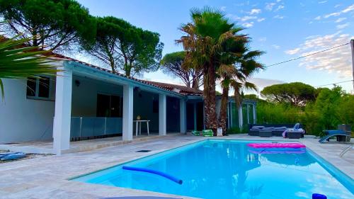 studio indépendant dans villa avec piscine jacuzzi