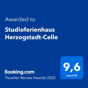 Maison de vacances Studioferienhaus Herzogstadt-Celle 3 Weidenweg 29229 Celle Basse-Saxe