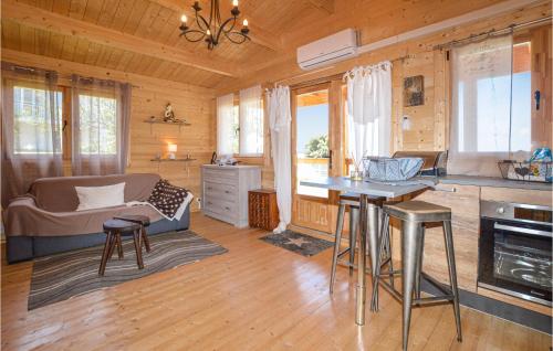 Stunning home in Appietto with WiFi and 1 Bedrooms