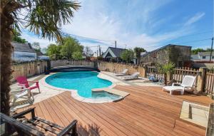 Stunning home in Crossac with 2 Bedrooms, WiFi and Outdoor swimming pool