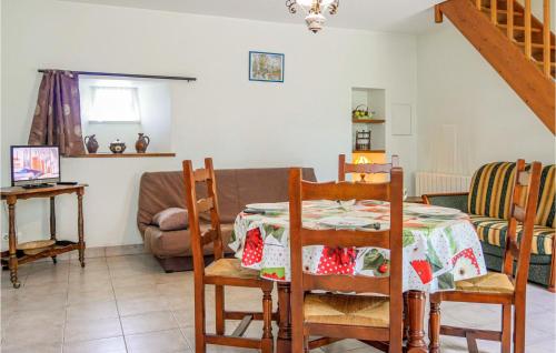 Stunning home in Digosville with 1 Bedrooms and WiFi