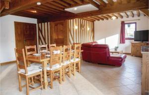 Stunning home in La Croupte with 4 Bedrooms, WiFi and Outdoor swimming pool