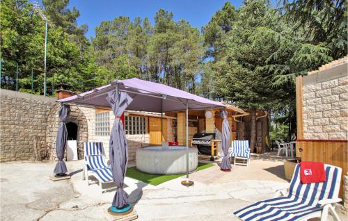 Stunning home in Largentiere with 3 Bedrooms